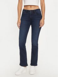 Wrangler Jeansy 112342797 Granatowy Bootcut Fit. Niebieskie jeansy Wrangler, bez wzorów, z bawełny. Za 329.99 zł.
