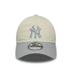 Czapka baseballowa 9twenty New York Yankees. Brązowe czapki z daszkiem New Era, z aplikacjami, z bawełny. Za 141.95 zł.