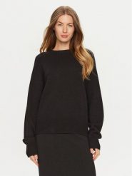 ViCOLO Sweter 77012S Czarny Regular Fit. Czarne swetry ViCOLO, s, bez wzorów, z kaszmiru, bez ramiączek. Za 639.99 zł.