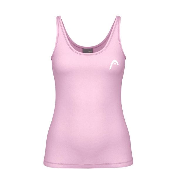Damski tank top Head Spirit II. Czerwone topy Head, bez wzorów, sportowe, bez kołnierzyka, bez ramiączek. W wyprzedaży za 189.00 zł.