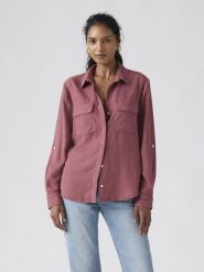 Levi's Koszula w kolorze różowym rozmiar: S. Różowe koszule Levi's, s, bez wzorów, z lyocellu, bez kołnierzyka, bez ramiączek. Za 194.95 zł.