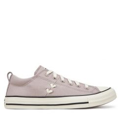 Trampki Converse. Fioletowe trampki Converse, bez wzorów, retro, bez zapięcia. Za 179.99 zł.