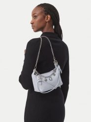 Guess Torebka J6BZ33 K6616 Srebrny. Szare torebki klasyczne Guess, z aplikacjami, bez dodatków. Za 294.99 zł.