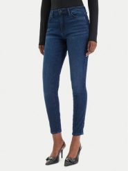 Guess Jeansy W6RAB4 D5QQ0 Granatowy. Niebieskie jeansy Guess, z aplikacjami, z bawełny. Za 439.99 zł.