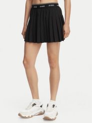 Guess Spódnica plisowana V6GD11 W1802 Czarny Regular Fit. Czarne spódnice Guess, xl, z aplikacjami, z syntetyku, plisowane. Za 294.99 zł.