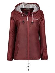 Geographical Norway Kurtka przejściowa "Boat" w kolorze bordowym rozmiar: S. Czerwone kurtki Geographical Norway, s, bez wzorów, bez kaptura. Za 79.21 zł.