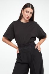 Body t-shirt ERMANNO FIRENZE. T-shirty Ermanno Firenze, bez wzorów, bez kołnierzyka, bez ramiączek. W wyprzedaży za 832.30 zł.