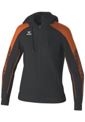 Damska bluza dresowa z kapturem Erima Evo Star. Brązowe bluzy z kapturem Erima, bez wzorów, z dresówki, z kapturem, na fitness i siłownię. Za 243.00 zł.