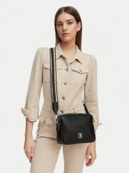 U.S. Polo Assn. Torebka BIUXT8580WVP Czarny. Czarne listonoszki U.S. Polo Assn., bez wzorów, ze skóry, bez dodatków. Za 124.99 zł.