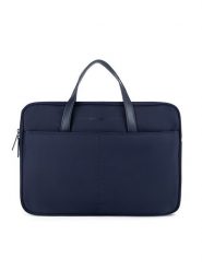 Beverly Hills Polo Club Torba na laptopa BHPC-K-027-06 Granatowy. Niebieskie torby na laptopa Beverly Hills Polo Club, bez wzorów, z materiału. Za 179.99 zł.
