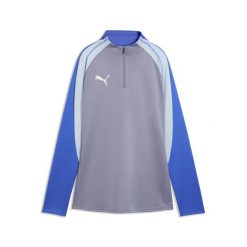 Damska bluza piłkarska z zamkiem 1/4 individualBLAZE PUMA. Białe bluzy Puma, bez wzorów, sportowe, bez ramiączek, bez kaptura. Za 199.00 zł.