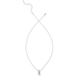 Łańcuszek z kryształami Swarovskiego® bonprix srebrny kolor. Łańcuszki marki bonprix. Za 79.99 zł.