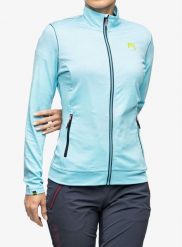 Bluza bez kaptura damska Karpos Pomedes Fleece. Niebieskie bluzy KARPOS, xs, bez wzorów, z elastanu, bez ramiączek, bez kaptura. Za 312.39 zł.