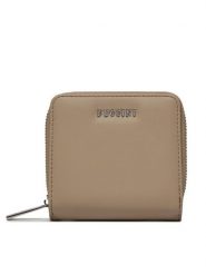 Puccini Duży Portfel Damski BLP836A Beżowy. Brązowe portfele Puccini, bez wzorów, ze skóry. Za 109.99 zł.