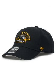 47 Brand Czapka z daszkiem NHL Boston Bruins H-MVP01WBV Czarny. Czarne czapki z daszkiem 47 Brand, bez wzorów, z materiału. Za 99.99 zł.