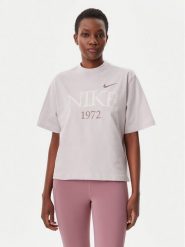 Nike T-Shirt FQ6600 Różowy Loose Fit. Czerwone t-shirty Nike, m, bez wzorów, z bawełny, bez kołnierzyka, bez ramiączek. Za 189.99 zł.