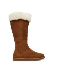 EMU Australia Śniegowce Georgi W13218 Brązowy. Brązowe śniegowce Emu Australia, bez wzorów, ze skóry, bez zapięcia. Za 1,099.00 zł.