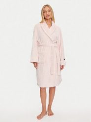 Kate Spade Szlafrok KSI42552 Różowy Regular Fit. Czerwone szlafroki damskie Kate Spade, l, bez wzorów, z syntetyku, bez ramiączek. Za 479.99 zł.