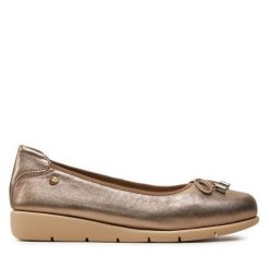 Baleriny Maciejka. Żółte baleriny Maciejka, bez wzorów, bez obcasa, bez zapięcia. Za 229.99 zł.
