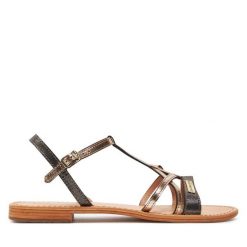 Sandały Les Tropeziennes. Czarne sandały Les Tropeziennes, bez wzorów, bez obcasa, na płaskiej podeszwie, bez zapięcia. Za 479.99 zł.
