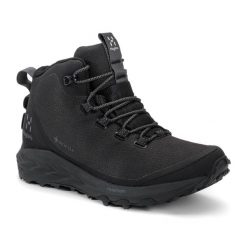 Buty trekkingowe damskie Haglöfs L.I.M FH GTX Mid. Czarne buty trekkingowe Haglöfs, z gore-texu, bez zapięcia. Za 814.85 zł.
