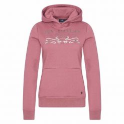 Damska bluza jeździecka HV Polo Ariel. Czerwone bluzy HV POLO, l, z aplikacjami, eleganckie, bez ramiączek, z kapturem. Za 449.00 zł.