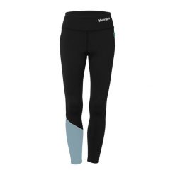 Legginsy Kempa. Czarne bielizna termoaktywna damska Kempa, bez wzorów, ze skóry, bez ramiączek. Za 191.50 zł.