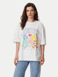 Adidas T-Shirt Care Bears KR1480 Biały Oversize. Białe t-shirty adidas, s, bez wzorów, z bawełny, bez kołnierzyka, bez ramiączek. Za 219.99 zł.