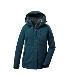 Kurtka damska Killtec KOW 140 WMN JCKT. Czarne kurtki Killtec, bez wzorów, sportowe, bez kaptura. W wyprzedaży za 399.99 zł.