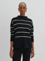 Someday Sweter w kolorze czarnym rozmiar: 40. Czarne swetry someday., bez wzorów, z wełny, bez ramiączek. Za 255.94 zł.