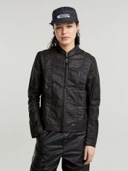 G-Star Kurtka przejściowa w kolorze czarnym rozmiar: L. Czarne kurtki G-Star, l, bez wzorów, z bawełny, retro, bez kaptura. Za 396.88 zł.