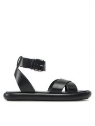 ONLY Shoes Sandały Onlmontana-1 15288148 Czarny. Czarne sandały ONLY SHOES, bez wzorów, ze skóry, bez obcasa, na płaskiej podeszwie, bez zapięcia. Za 199.99 zł.