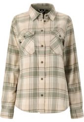 Koszula damska Whistler Bargo. Brązowe koszule WHISTLER, l, bez wzorów, z bawełny, eleganckie, bez kołnierzyka, bez ramiączek. Za 213.00 zł.