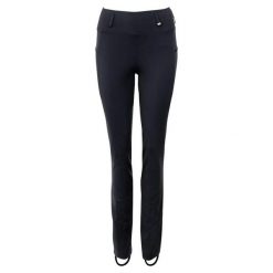 Damskie legginsy jeździeckie z pełną przyczepnością BR Equitation Jodhpur Maeva. Niebieskie legginsy BR, bez wzorów, z elastanu, eleganckie, długie. Za 346.00 zł.