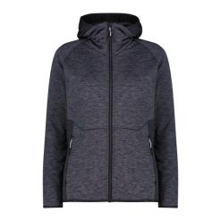 Polar z kapturem dla kobiet CMP. Czarne bluzy z polaru CMP, na zimę, bez wzorów, z polaru, narciarskie. Za 356.00 zł.