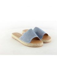 Poti Pati Klapki w kolorze niebieskim rozmiar: 37. Niebieskie klapki Poti Pati, bez wzorów, klasyczne, z otwartym noskiem, bez obcasa, bez zapięcia. Za 97.96 zł.