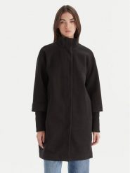 Vero Moda Płaszcz przejściowy Vince 10335816 Czarny Regular Fit. Czarne płaszcze Vero Moda, m, bez wzorów, z syntetyku, bez kaptura. Za 299.99 zł.