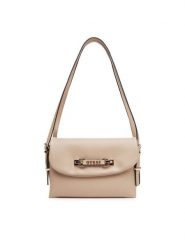 Guess Torebka Lefia HWBG96 44190 Beżowy. Brązowe torebki klasyczne Guess, z aplikacjami, ze skóry, bez dodatków. Za 449.99 zł.