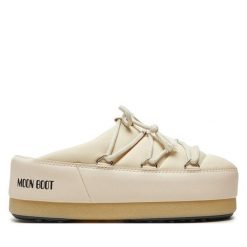 Klapki Moon Boot. Klapki Moon Boot, bez wzorów, bez obcasa, bez zapięcia. Za 499.99 zł.