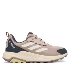 Trekkingi adidas. Brązowe trekkingi adidas, bez wzorów, bez zapięcia, trekkingowe. Za 329.99 zł.