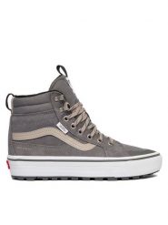Vans Tenisówki MTE Sk8-Hi Waterproof Insulated VN000DAQ1MG1 Szary. Szare trampki Vans, bez wzorów, z materiału, bez zapięcia. Za 479.99 zł.