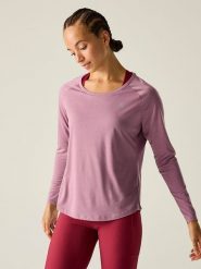 Dare 2b Koszulka funkcyjna "Nimble" w kolorze szaroróżowym rozmiar: 34. Różowe t-shirty sportowe Dare 2b, bez wzorów, z materiału, bez ramiączek, outdoorowe. Za 56.93 zł.