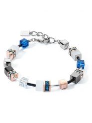COEUR DE LION Bransoletka z kryształami Swarovski rozmiar: onesize. Szare bransoletki COEUR DE LION, z hematytem, srebrne. Za 234.97 zł.