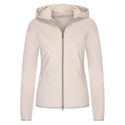 Kurtka jeździecka damska rozpinana na zamek Imperial Riding Brenda. Brązowe kurtki przejściowe sportowe IMPERIAL RIDING, s, bez wzorów, z dzianiny, na fitness i siłownię. Za 581.50 zł.