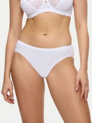 Triumph Figi klasyczne Sense Of Cotton 10224969 Biały. Białe figi Triumph, bez wzorów, z bawełny. Za 32.00 zł.