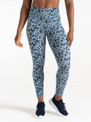 Dare 2b Legginsy sportowe "Influential" w kolorze niebieskim rozmiar: 44. Niebieskie legginsy Dare 2b, bez wzorów, z materiału, sportowe. Za 91.56 zł.