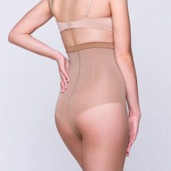 Rajstopy Gabriella Hight Shaper 20 den melisa. Brązowe bielizna modelująca Gabriella, bez wzorów, z bawełny. Za 45.90 zł.
