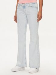 Tommy Jeans Jeansy Sophie DW0DW18326 Niebieski Flare Fit. Niebieskie jeansy Tommy Jeans, bez wzorów, z bawełny. Za 469.99 zł.
