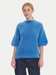 Dixie Sweter M277Y101A Niebieski Relaxed Fit. Niebieskie swetry Dixie, m, bez wzorów, z syntetyku, bez ramiączek. Za 579.99 zł.