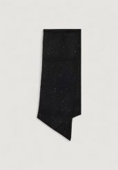 Szalik Kobieta ONLY ONLSOLA GLITTER KNIT SCARF CC. Czarne szaliki i kominy ONLY, bez wzorów, z elastanu. Za 157.20 zł.
